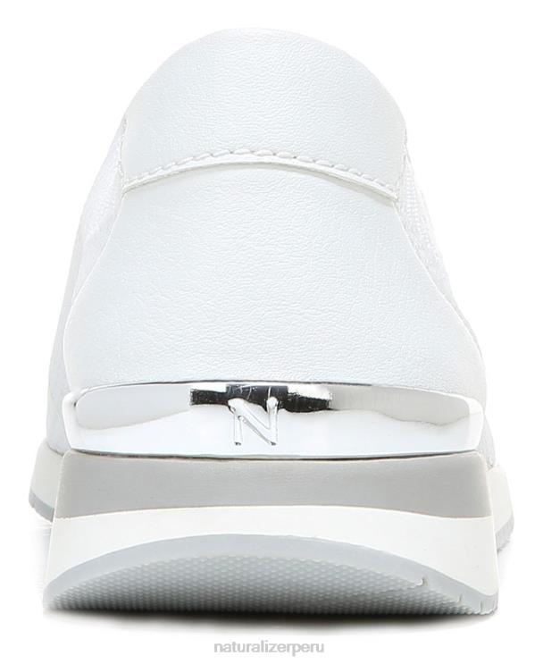 mujer Naturalizer tejido flyknit blanco zapatillas lafayette sin cordones RTZ4T692 - Imagen 6