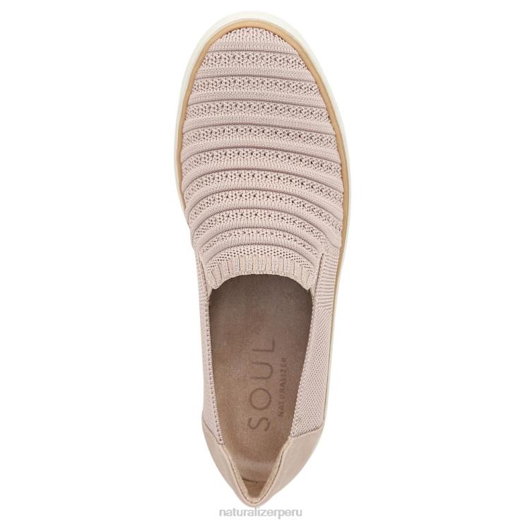 mujer Naturalizer tela malva zapatillas sin cordones soul kemper RTZ4T332 - Imagen 4