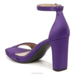 mujer Naturalizer tela morada sandalia de vestir alegría RTZ4T70 - Imagen 8