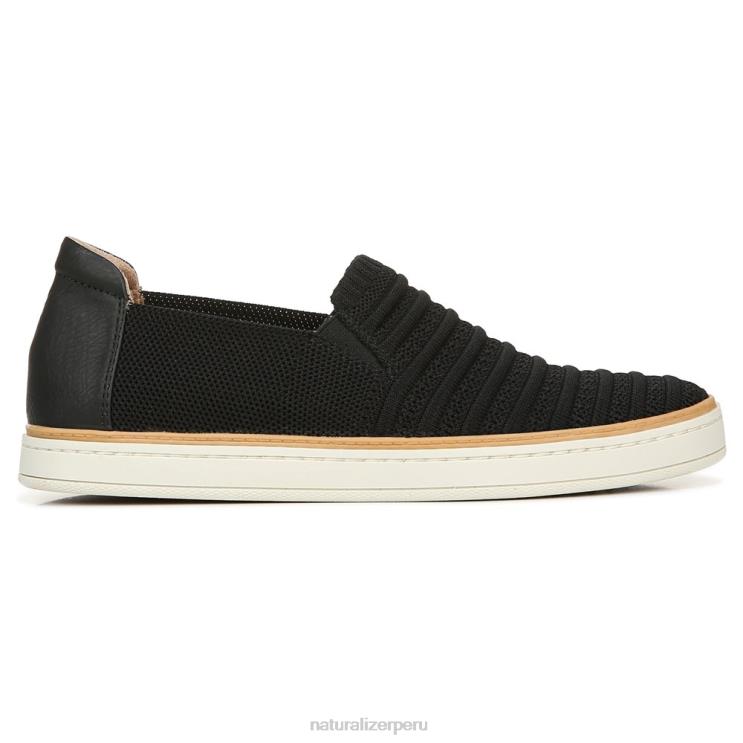 mujer Naturalizer tela negra zapatillas sin cordones soul kemper RTZ4T333 - Imagen 2