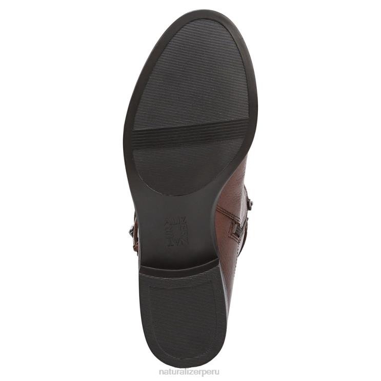 mujer Naturalizer barra de chocolate de cuero botas hasta la rodilla jessie RTZ4T278
