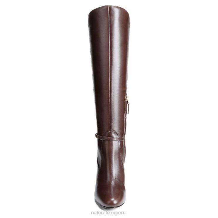 mujer Naturalizer cuero espresso bota alta henny hasta la rodilla RTZ4T626