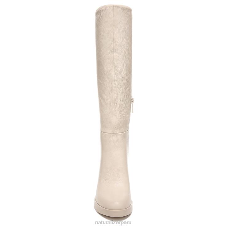 mujer Naturalizer cuero granulado beige porcelana bota alta hasta la rodilla gen n align RTZ4T376