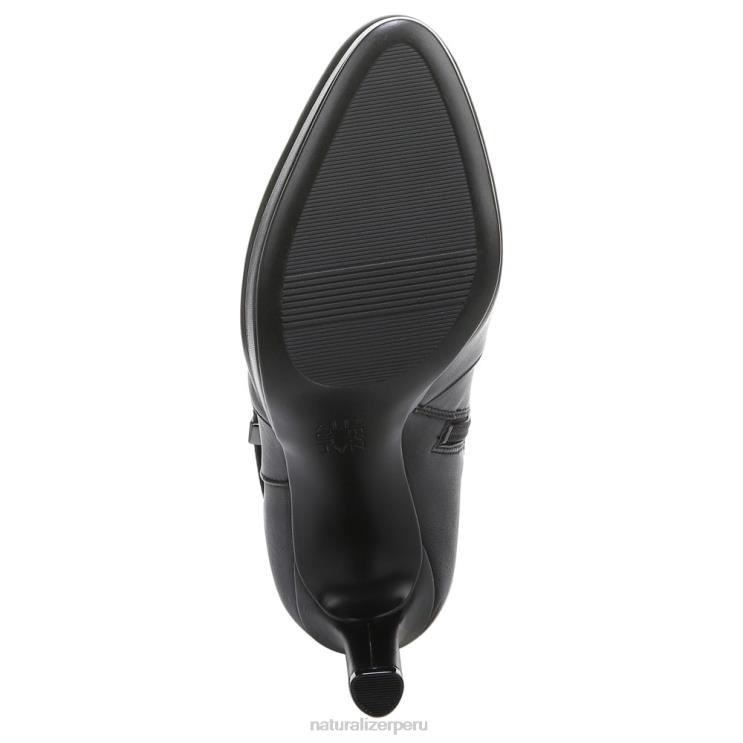 mujer Naturalizer cuero negro bota alta hasta la rodilla taelynn RTZ4T647