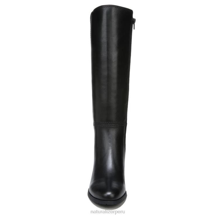 mujer Naturalizer cuero negro bota impermeable hasta la rodilla brent RTZ4T240
