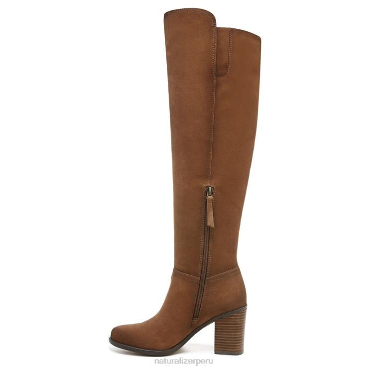 mujer Naturalizer gamuza de té inglés botas por encima de la rodilla kyrie RTZ4T285