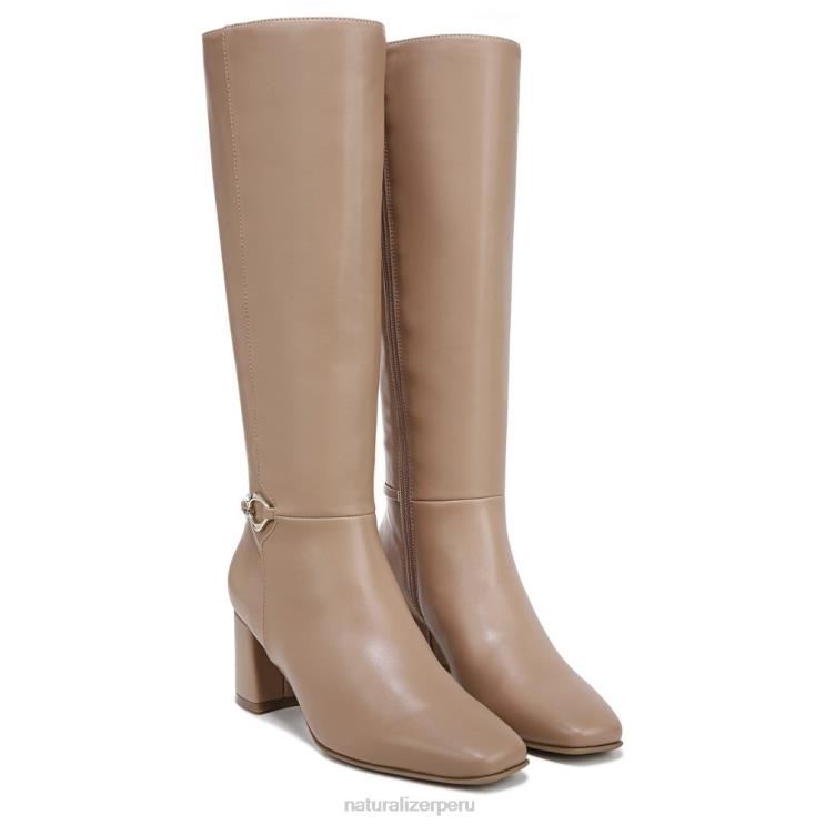 mujer Naturalizer sintético liso topo botas waylon hasta la rodilla RTZ4T593