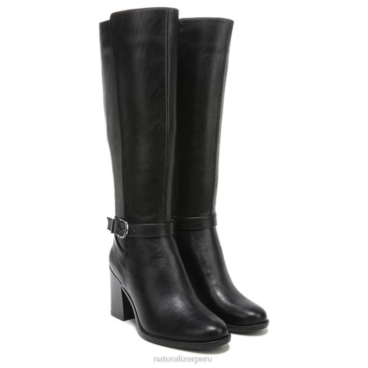 mujer Naturalizer sintético negro bota alta hasta la rodilla joslynn RTZ4T595