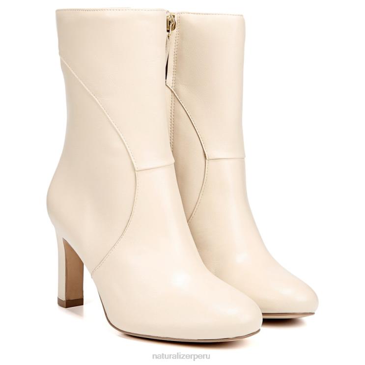 mujer Naturalizer cuero beige vainilla bota harlene RTZ4T634