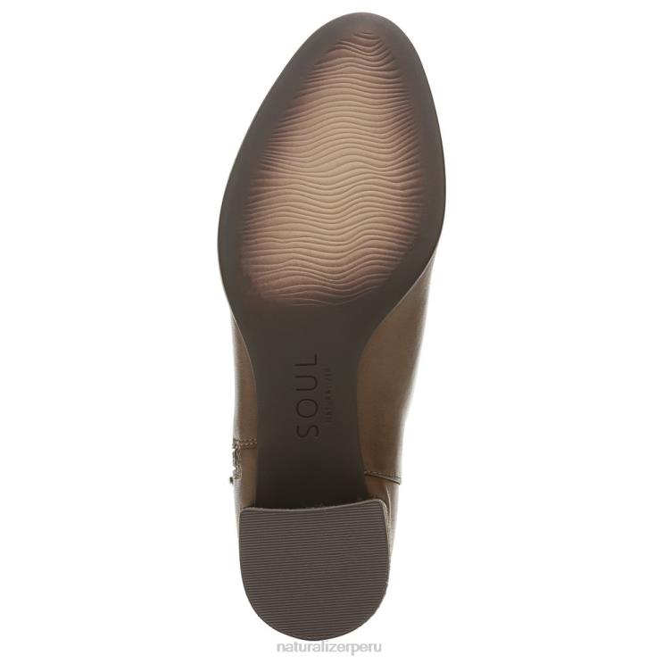 mujer Naturalizer pan de plátano sintético botín con cremallera Soul Richy RTZ4T605