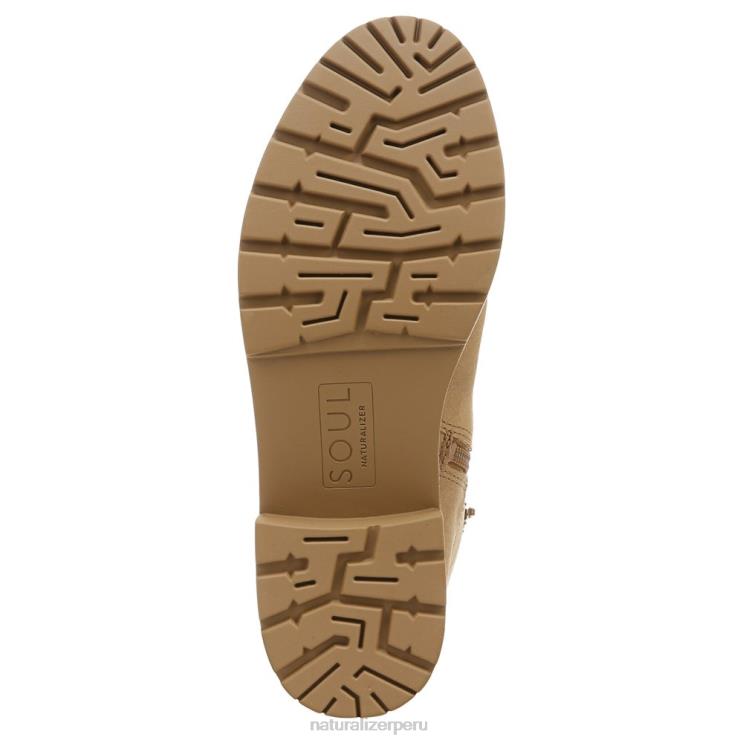 mujer Naturalizer sintético marrón avena oscuro bota soul newport RTZ4T687