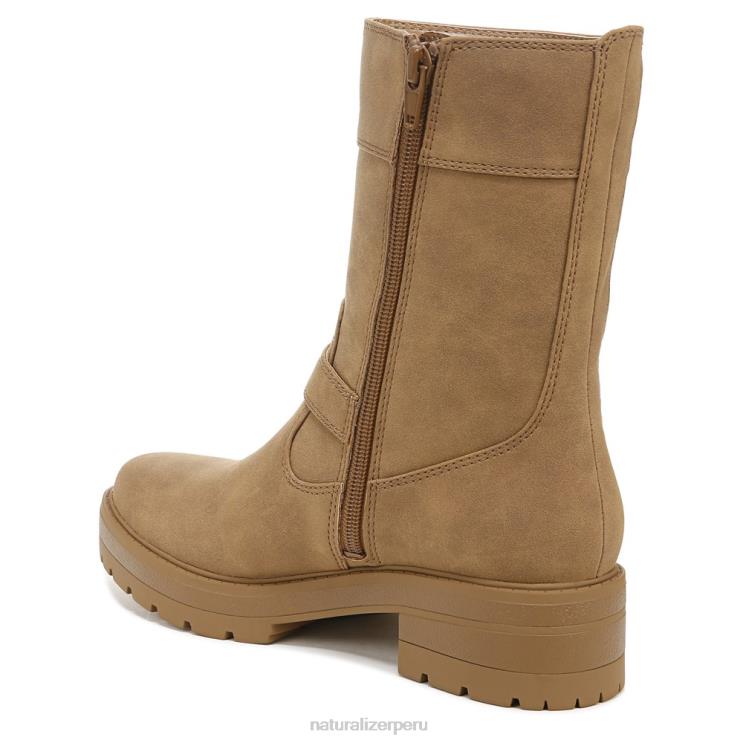 mujer Naturalizer sintético marrón avena oscuro bota soul newport RTZ4T687