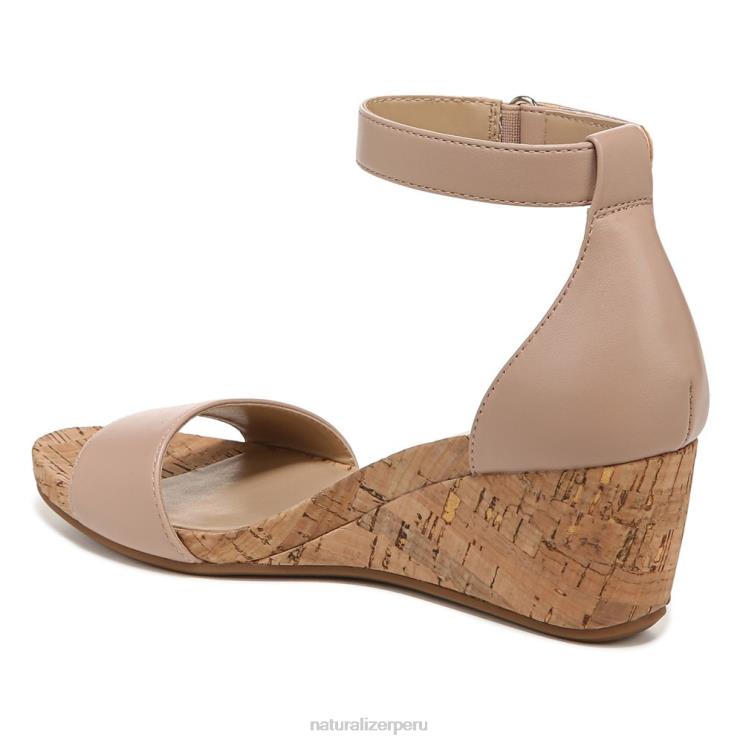 mujer Naturalizer Sintético malva vintage sandalia areda con cuña RTZ4T320