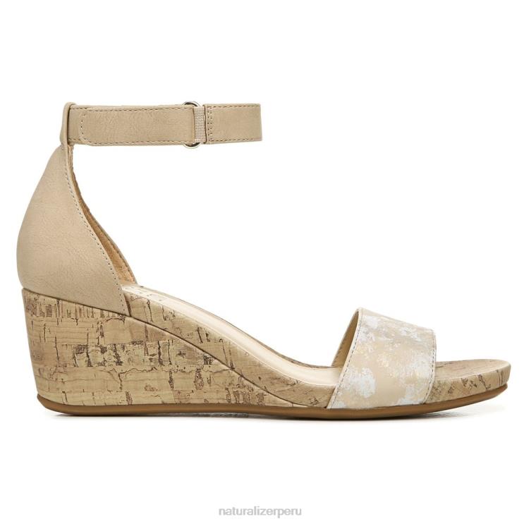 mujer Naturalizer abedul sintético sandalia areda con cuña RTZ4T319