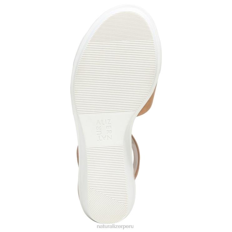 mujer Naturalizer gamuza de masa para galletas sandalia con cuña riviera RTZ4T156