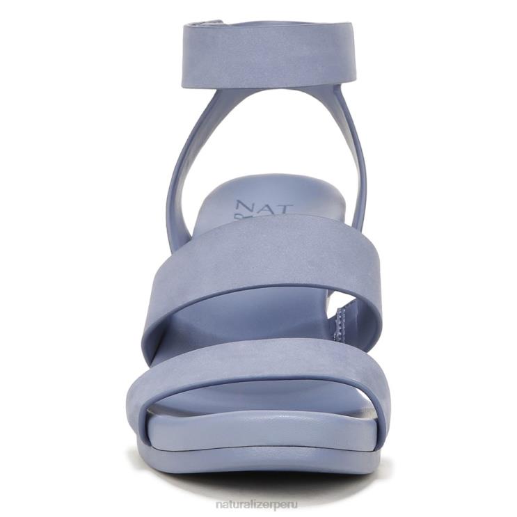 mujer Naturalizer nubuck azul acero sandalia con cuña gen n ignite RTZ4T151