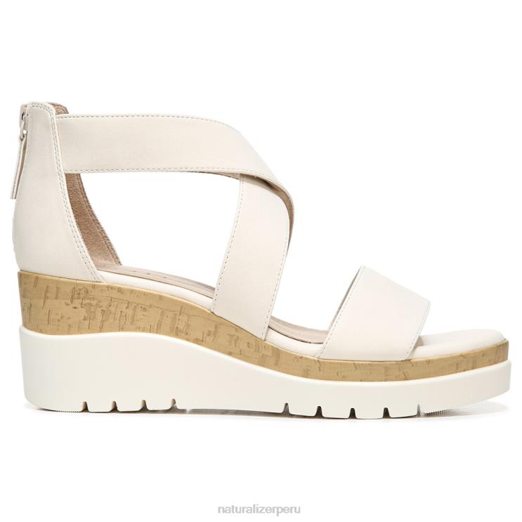 mujer Naturalizer porcelana sintética sandalia con cuña soul goodtimes RTZ4T573