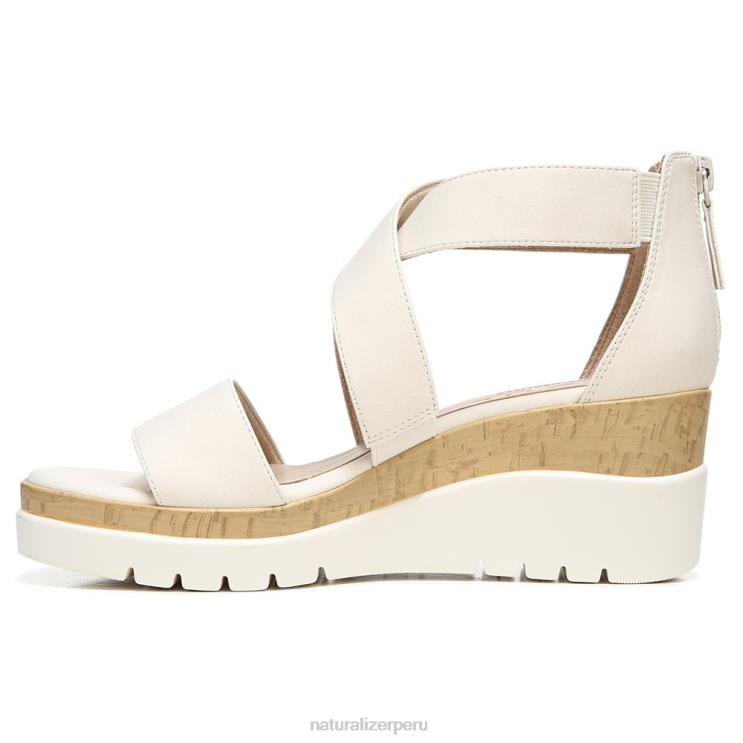 mujer Naturalizer porcelana sintética sandalia con cuña soul goodtimes RTZ4T573