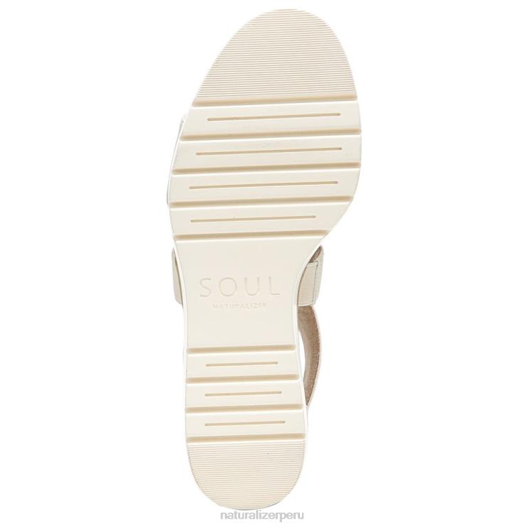 mujer Naturalizer porcelana sintética sandalia con cuña soul goodtimes RTZ4T573