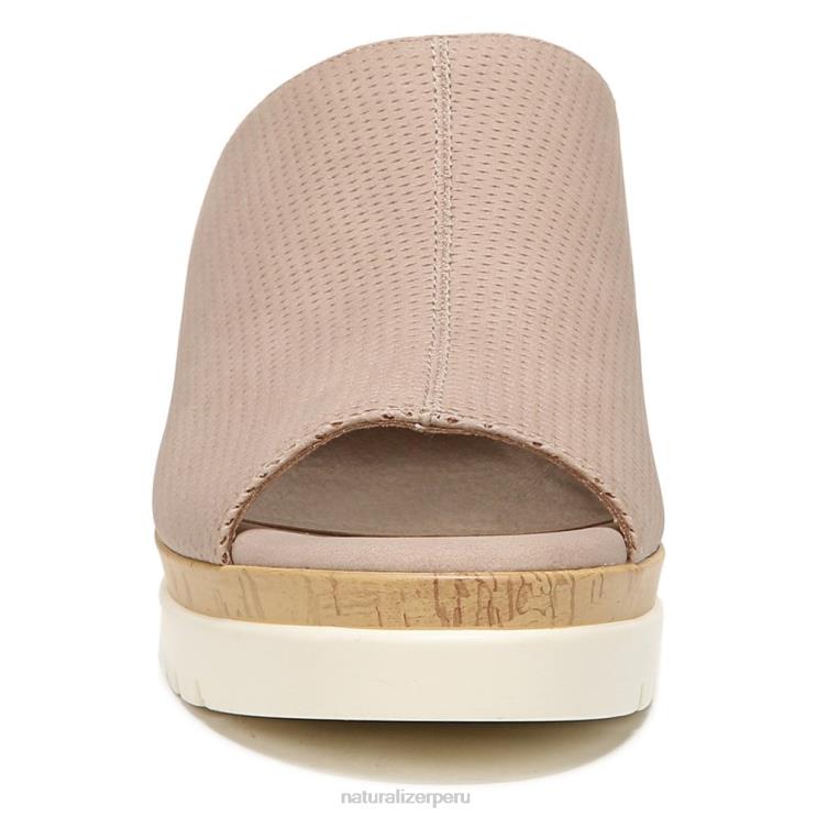 mujer Naturalizer sintético topo claro sandalias con cuña soul goodtimes RTZ4T545