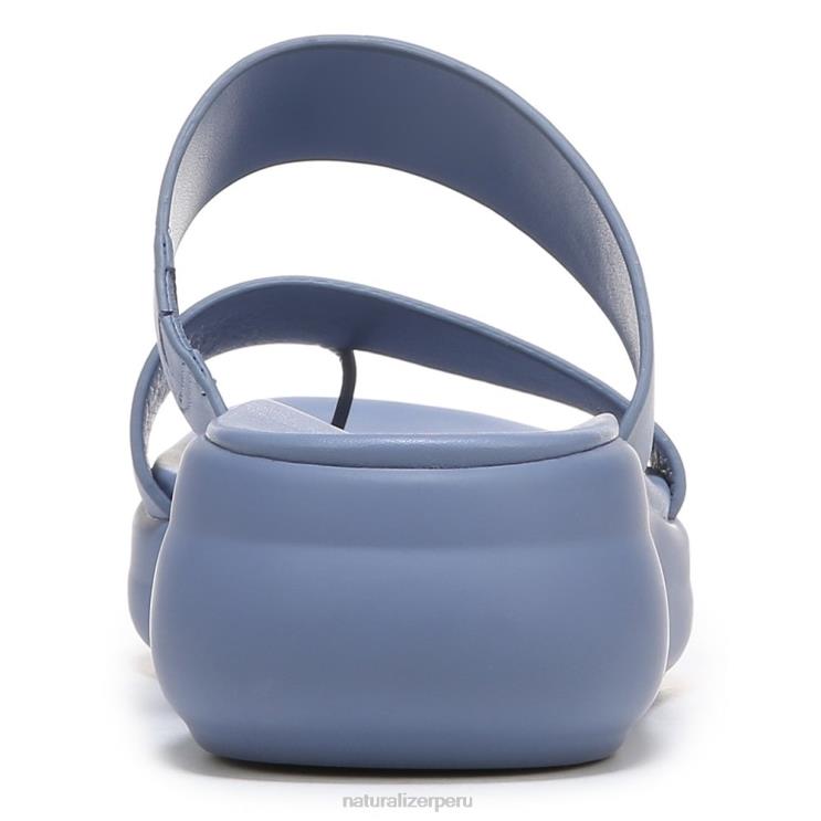 mujer Naturalizer cuero azul sandalia gen n drift 2 RTZ4T30