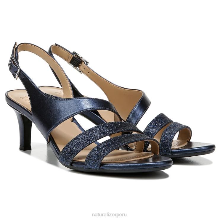 sintético azul marino metalizado