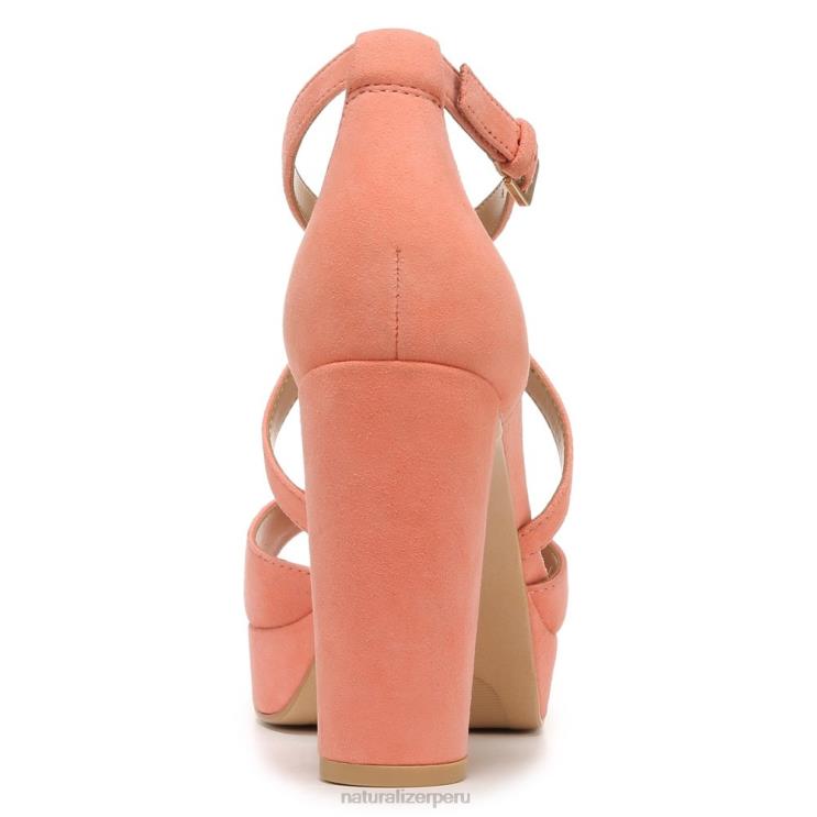 mujer Naturalizer ante coral sandalia de vestir melody RTZ4T100