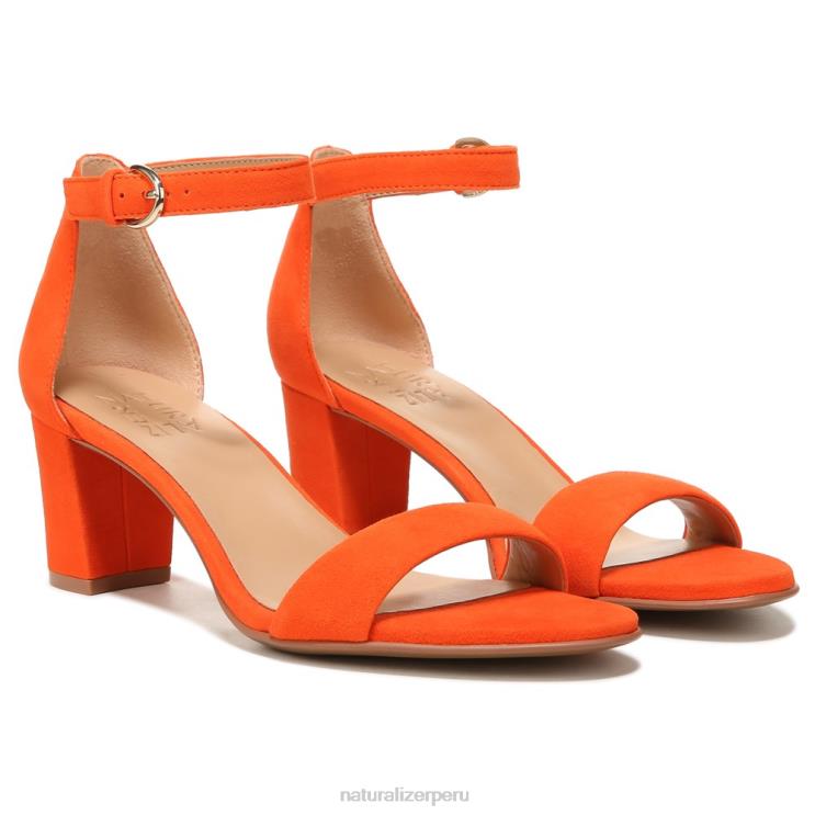 mujer Naturalizer ante naranja sandalia de vestir vera RTZ4T18