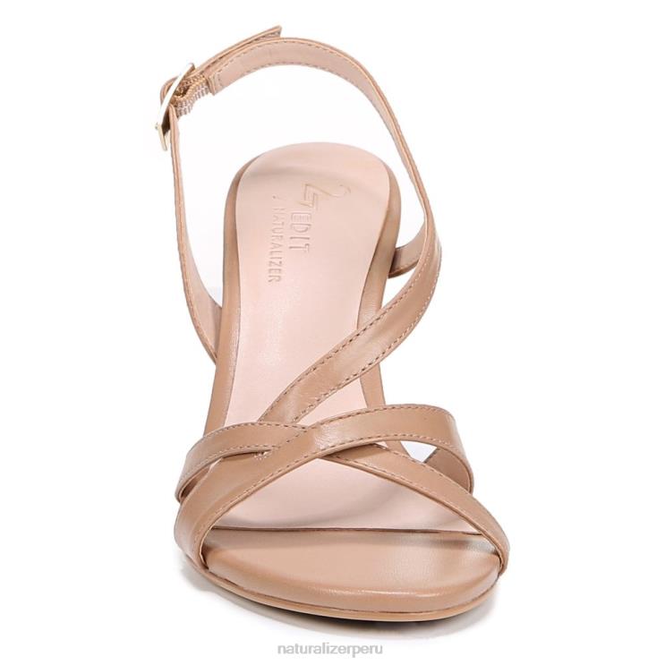 mujer Naturalizer beige bronceado sandalia de vestir vanity 27 edit RTZ4T583