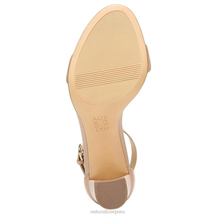 mujer Naturalizer crema brulée de cuero sandalia de vestir vera RTZ4T13