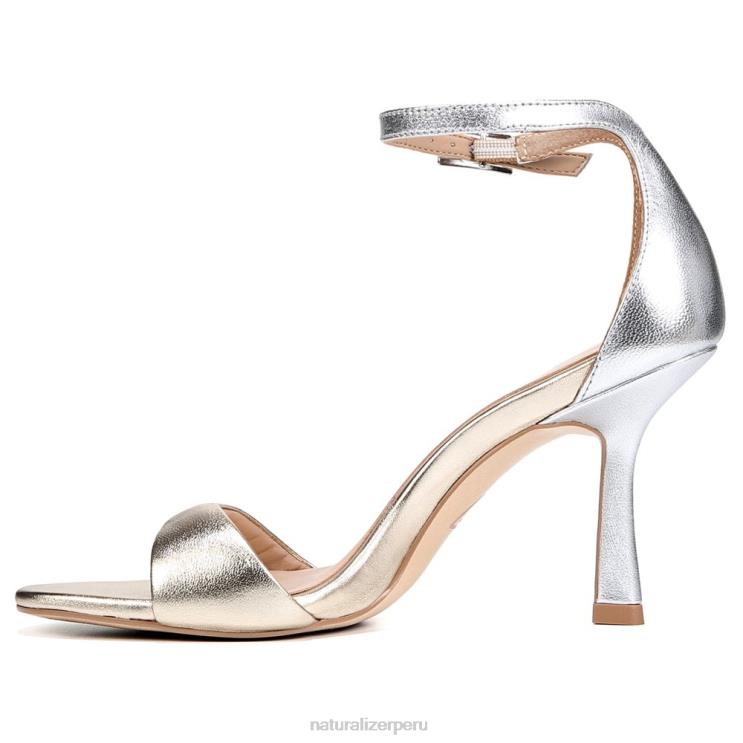 mujer Naturalizer cuero champán Sandalia vestir violeta 27 edit RTZ4T140