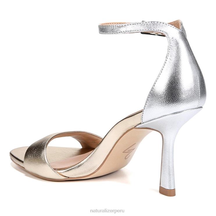 mujer Naturalizer cuero champán Sandalia vestir violeta 27 edit RTZ4T140