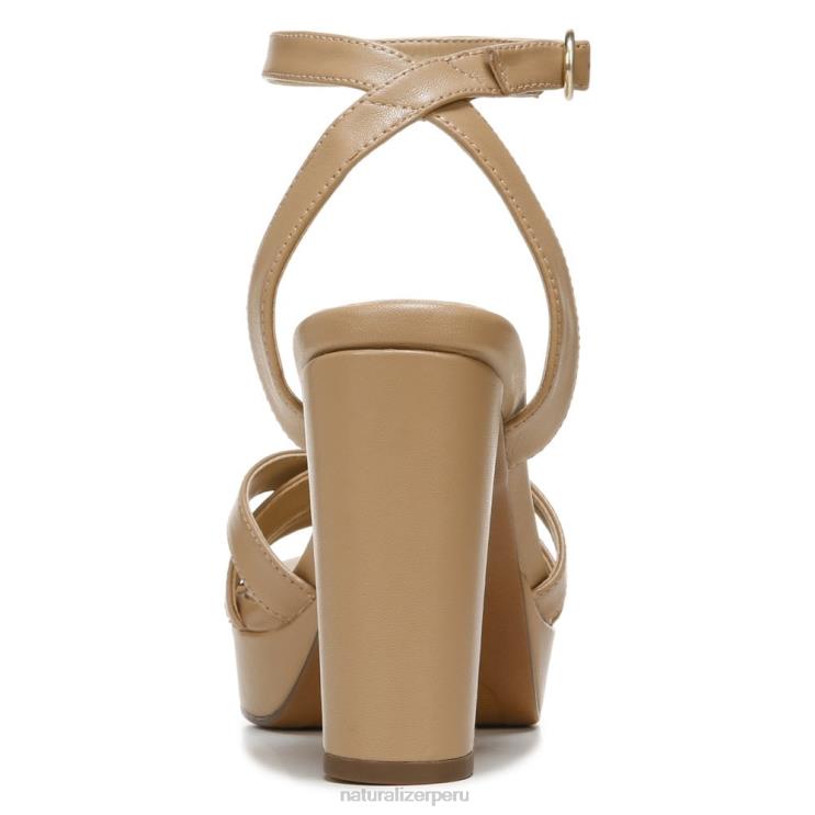 mujer Naturalizer cuero de abedul sandalia de vestir mallory RTZ4T493