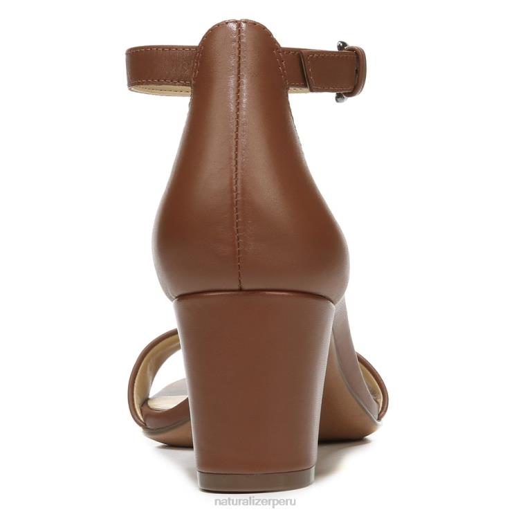 mujer Naturalizer cuero de nuez moscada sandalia de vestir vera RTZ4T1