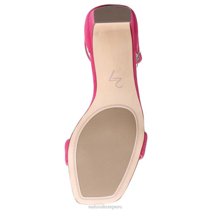 mujer Naturalizer cuero fucsia sandalia de vestir iriss 27 edit RTZ4T110