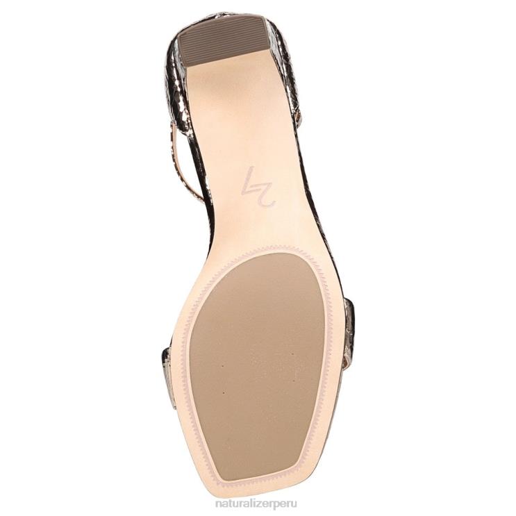 mujer Naturalizer cuero marrón oscuro sandalia de vestir iriss 27 edit RTZ4T117