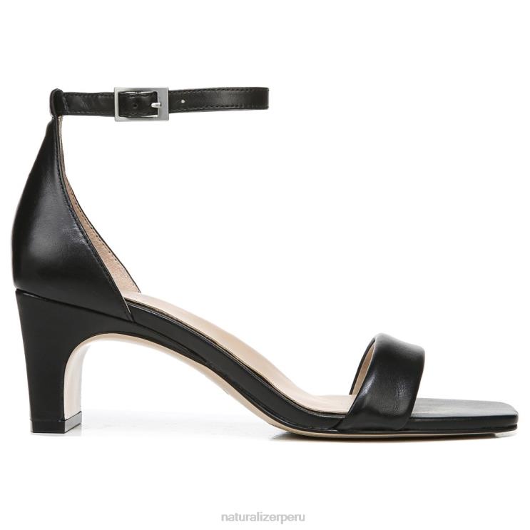 mujer Naturalizer cuero negro sandalia de vestir iriss 27 edit RTZ4T111