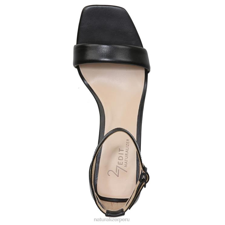 mujer Naturalizer cuero negro sandalia de vestir iriss 27 edit RTZ4T111