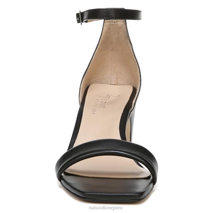 mujer Naturalizer cuero negro sandalia de vestir iriss 27 edit RTZ4T111