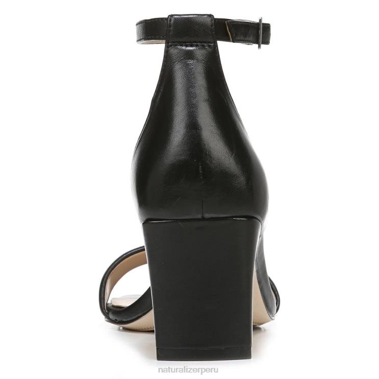 mujer Naturalizer cuero negro sandalia de vestir iriss 27 edit RTZ4T111