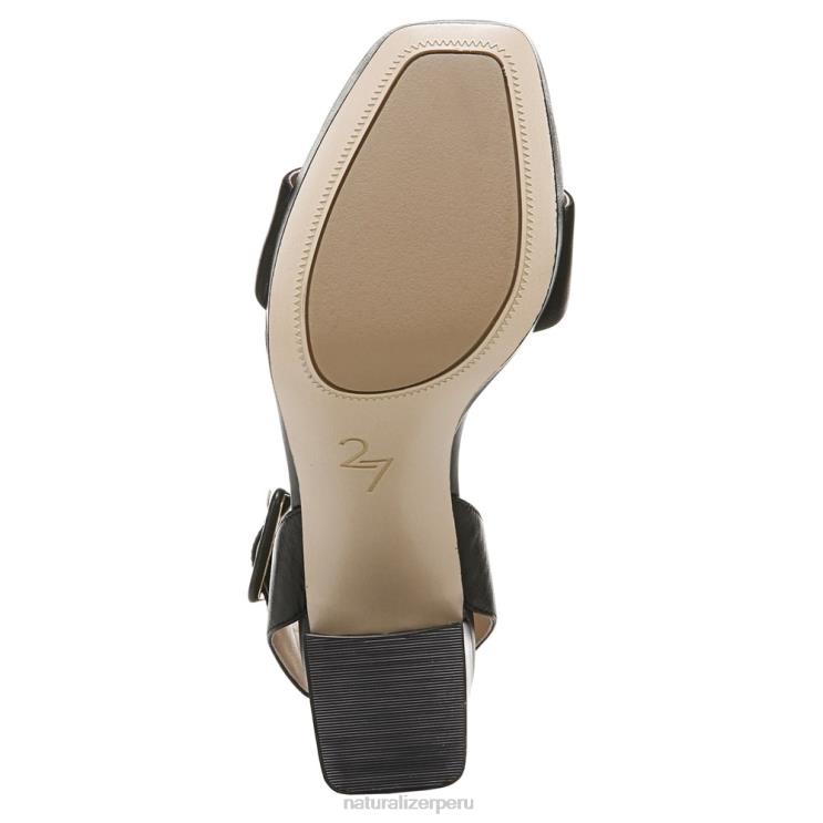 mujer Naturalizer cuero negro sandalia de vestir jaselle 27 edit RTZ4T213