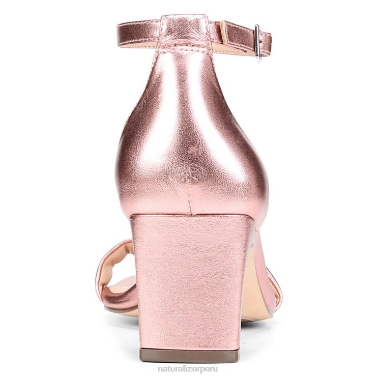 mujer Naturalizer cuero rosa oscuro sandalia de vestir iriss 27 edit RTZ4T118