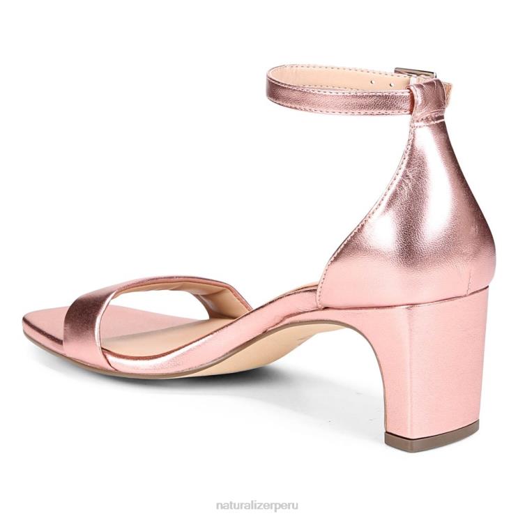mujer Naturalizer cuero rosa oscuro sandalia de vestir iriss 27 edit RTZ4T118