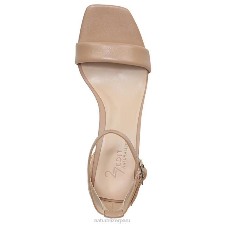 mujer Naturalizer cuero topo sandalia de vestir iriss 27 edit RTZ4T112