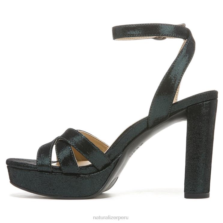 mujer Naturalizer cuero verde trébol de medianoche sandalia de vestir mallory RTZ4T496