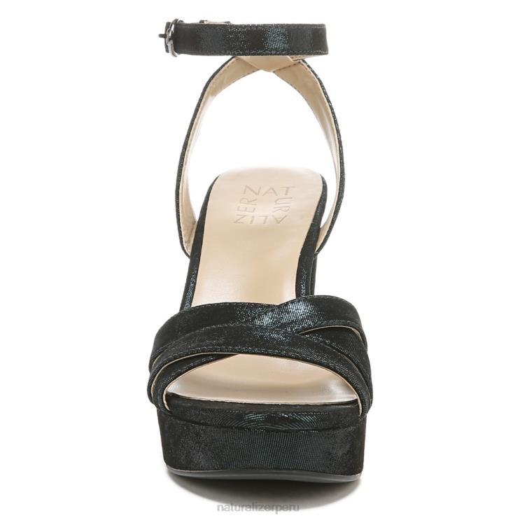 mujer Naturalizer cuero verde trébol de medianoche sandalia de vestir mallory RTZ4T496