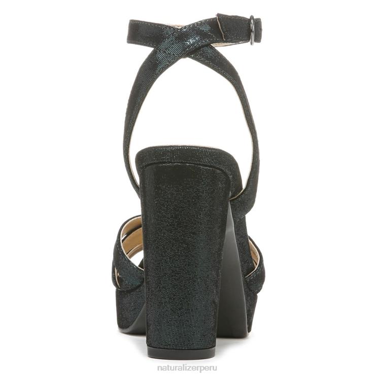 mujer Naturalizer cuero verde trébol de medianoche sandalia de vestir mallory RTZ4T496