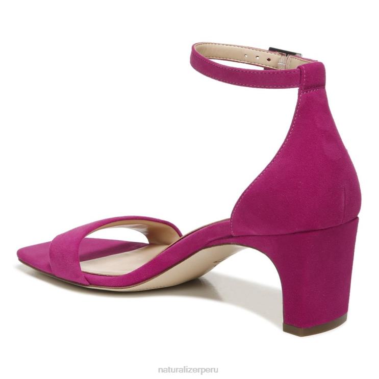 mujer Naturalizer gamuza brillo orquídea sandalia de vestir iriss 27 edit RTZ4T114