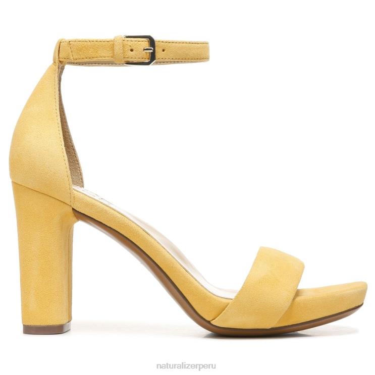 mujer Naturalizer gamuza caléndula sandalia de vestir alegría RTZ4T73