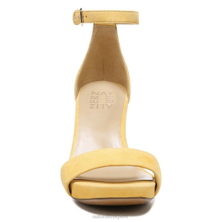 mujer Naturalizer gamuza caléndula sandalia de vestir alegría RTZ4T73